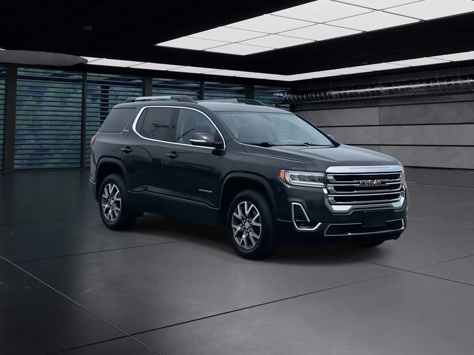 Used 2020 GMC Acadia SLE with VIN 1GKKNKLS4LZ206347 for sale in Burns Harbor, IN