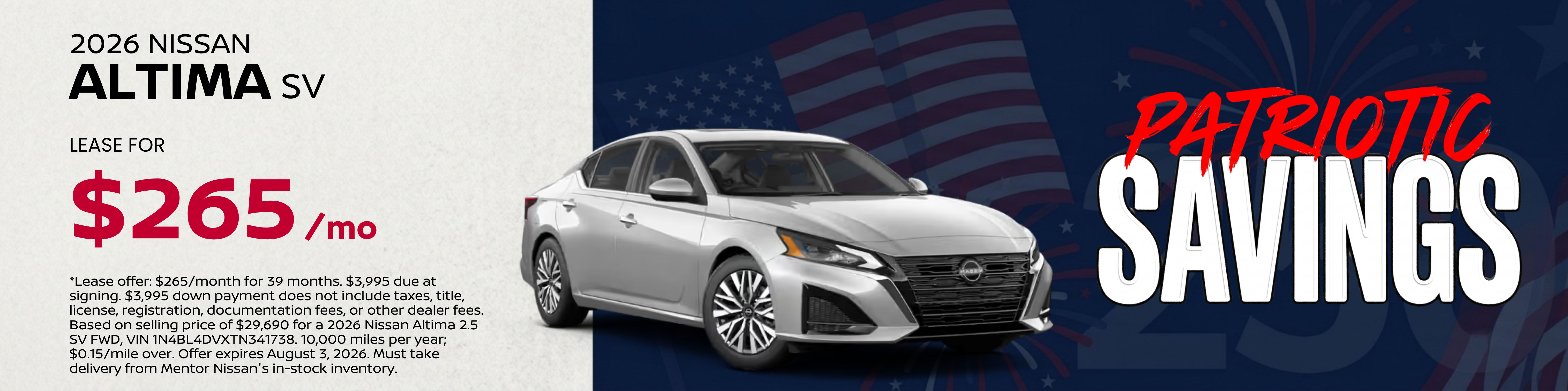 NISSAN ALTIMA LEASE