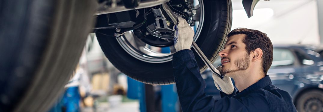 Mechanic Working Under a Car