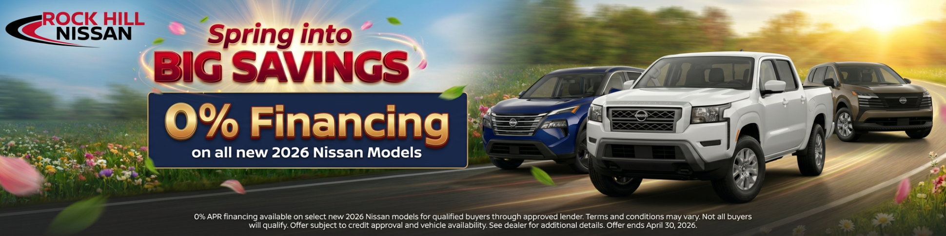 Rock Hill Nissan April Incentive