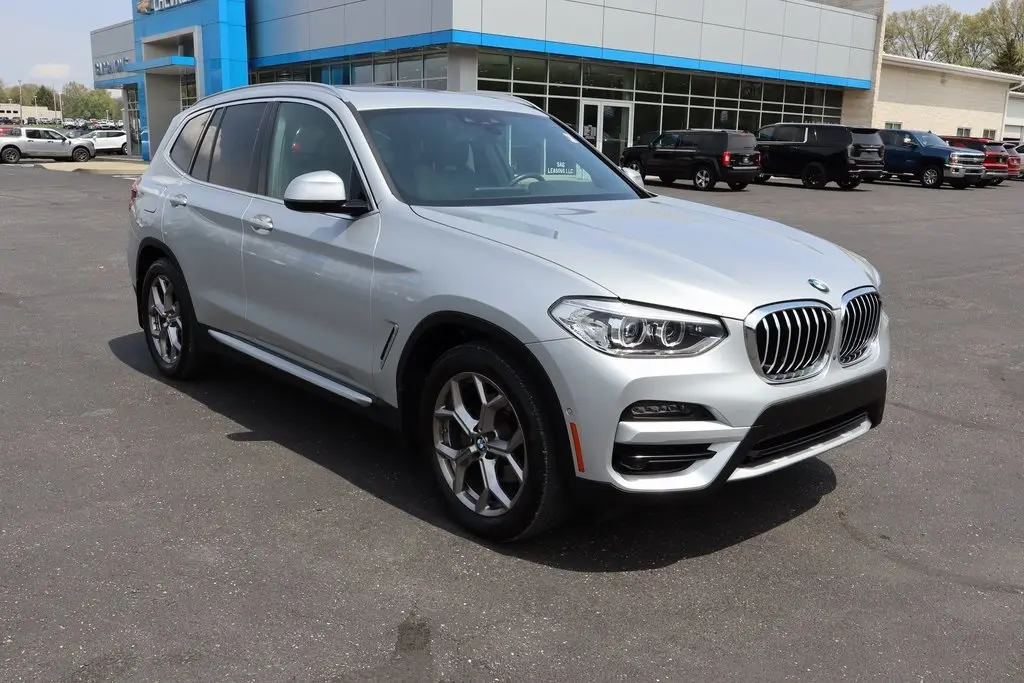 Used 2021 BMW X3 30i with VIN 5UXTY5C03M9F07282 for sale in Atwater, OH