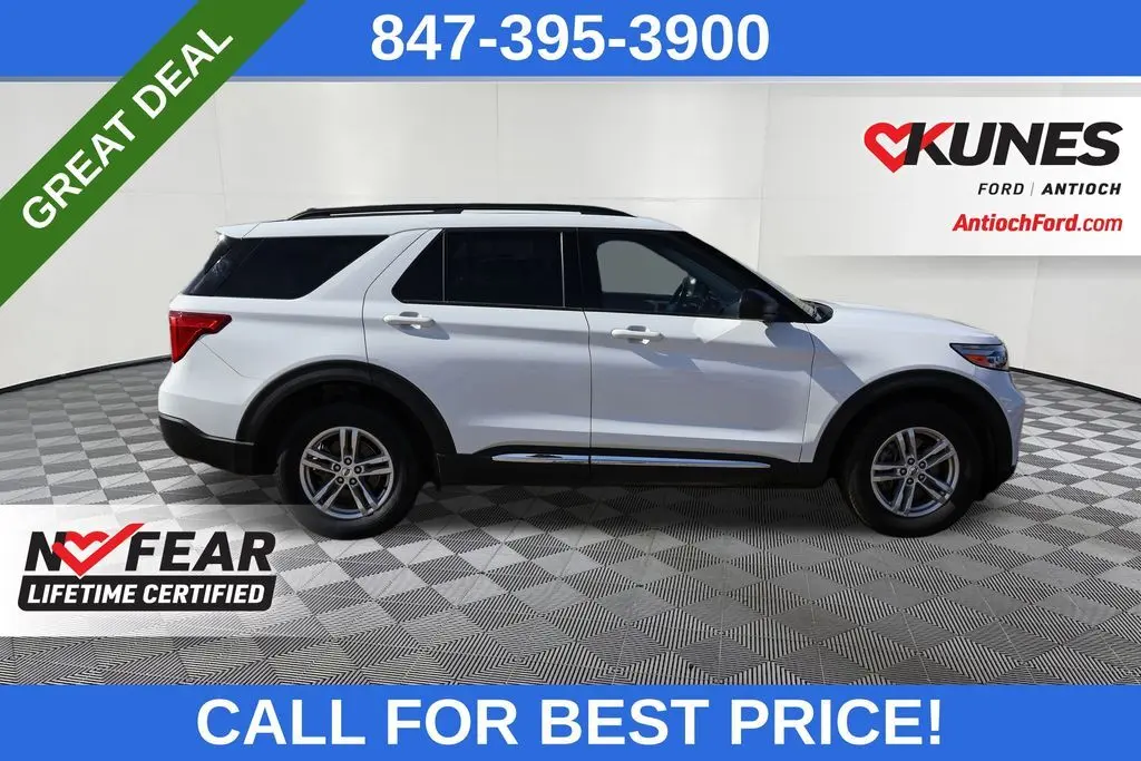 Used 2023 Ford Explorer XLT with VIN 1FMSK8DH8PGB18814 for sale in Antioch, IL