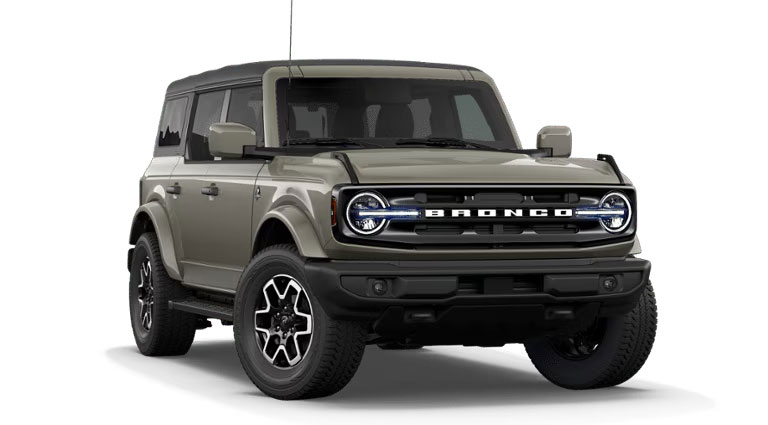 image of red ford bronco heritage edition