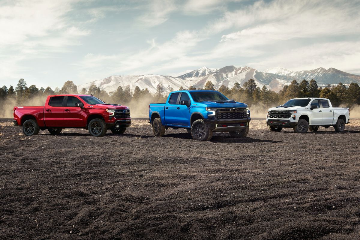 2025 Chevy Silverado 1500 Lineup Exterior Profiles