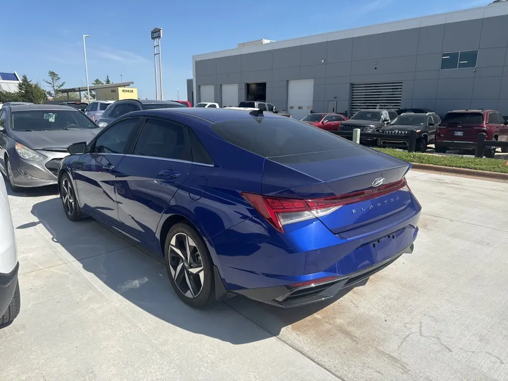 Used 2023 Hyundai Elantra Limited with VIN KMHLP4AG2PU486692 for sale in Norman, OK