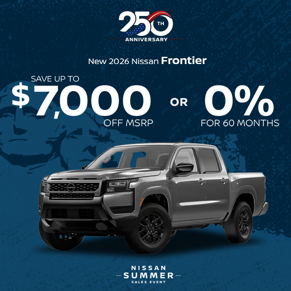 New 2026 Nissan Frontier