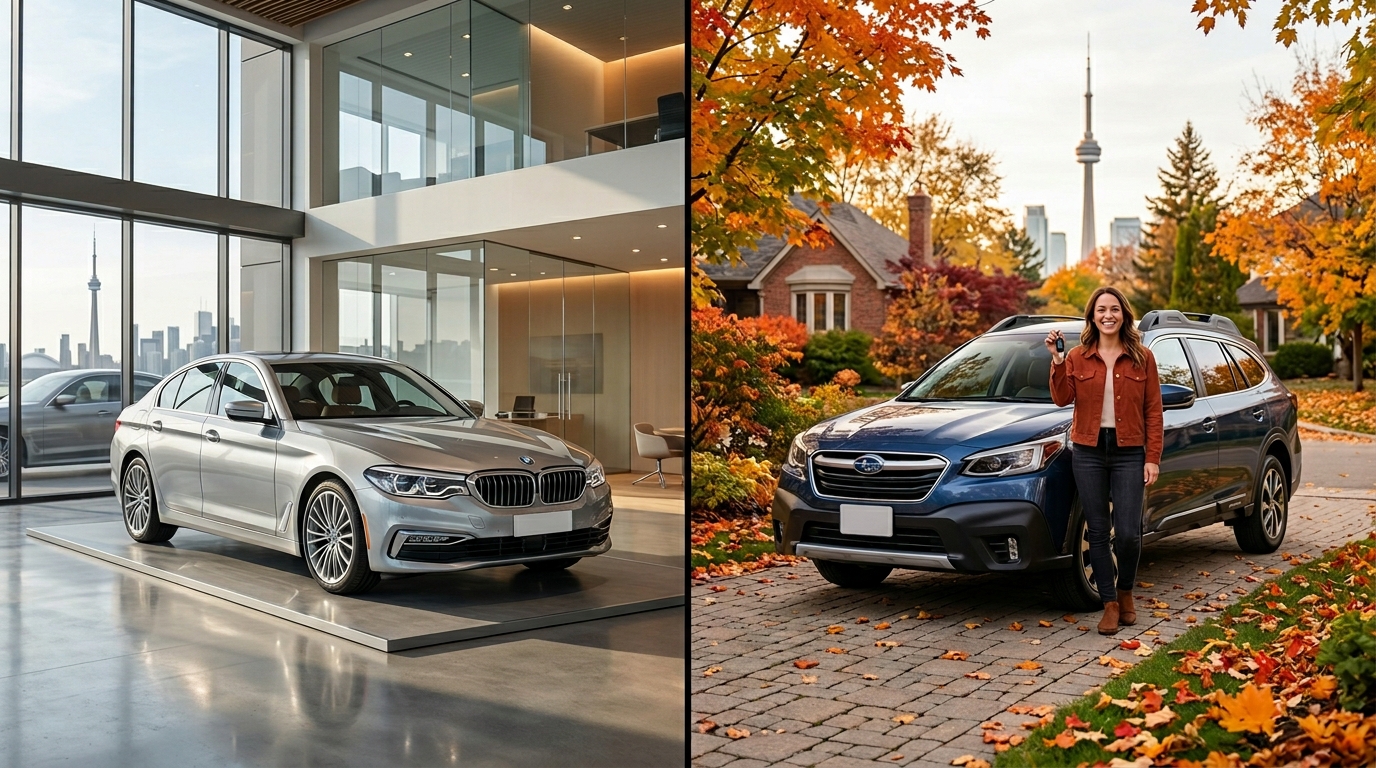 Leasing a car versus buying