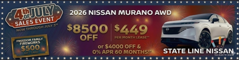 2026 Nissan Murano 4th of July Specials