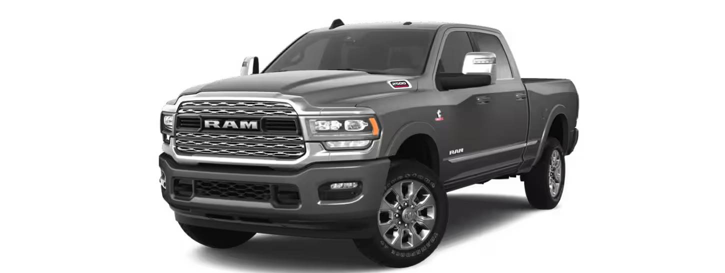 2024 ram 2500 limited on white backgroud