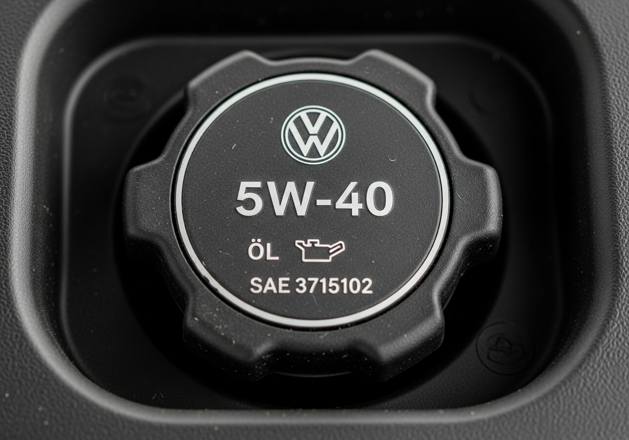 Volkswagen Passat parked with hood closed