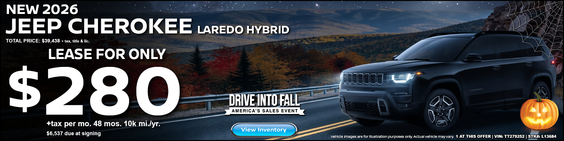 New 2026 Jeep Cherokee Laredo