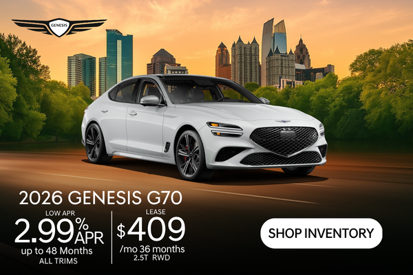 2026 Genesis G70 Offer