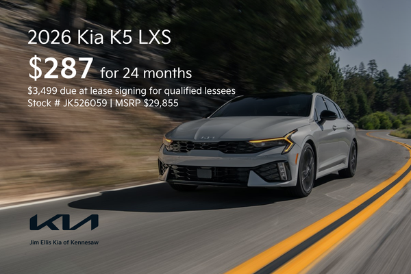 2026 Kia K5 Lease
Offer