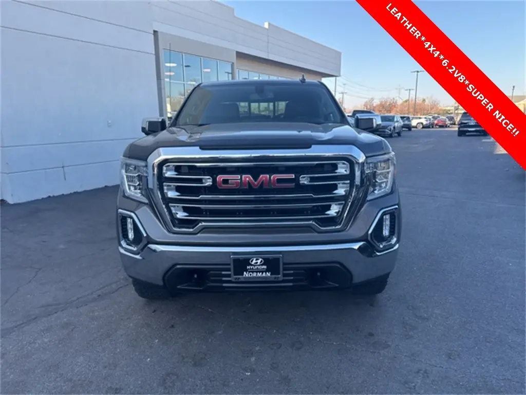 Used 2019 GMC Sierra 1500 SLT with VIN 1GTU9DEL8KZ302684 for sale in Norman, OK