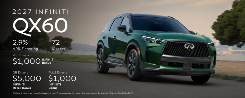 NEW 2027 QX60 Offer