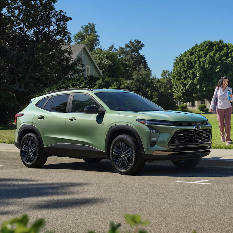 2026 Green Chevrolet Trax