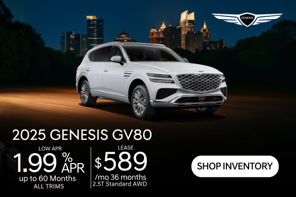 2025 GV80 Models On Sale