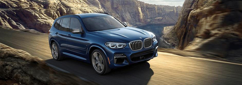 2020 BMW X3 on a scenic road