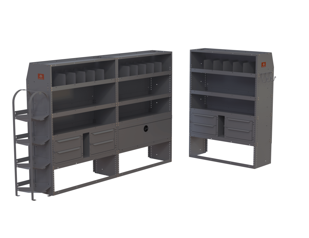 HVAC Cargo Van Shelving Package 