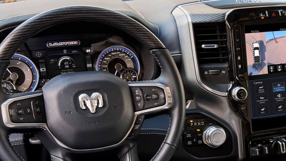 2022 RAM Truck & Uconnect 5 with Trailer Brake in Cluster