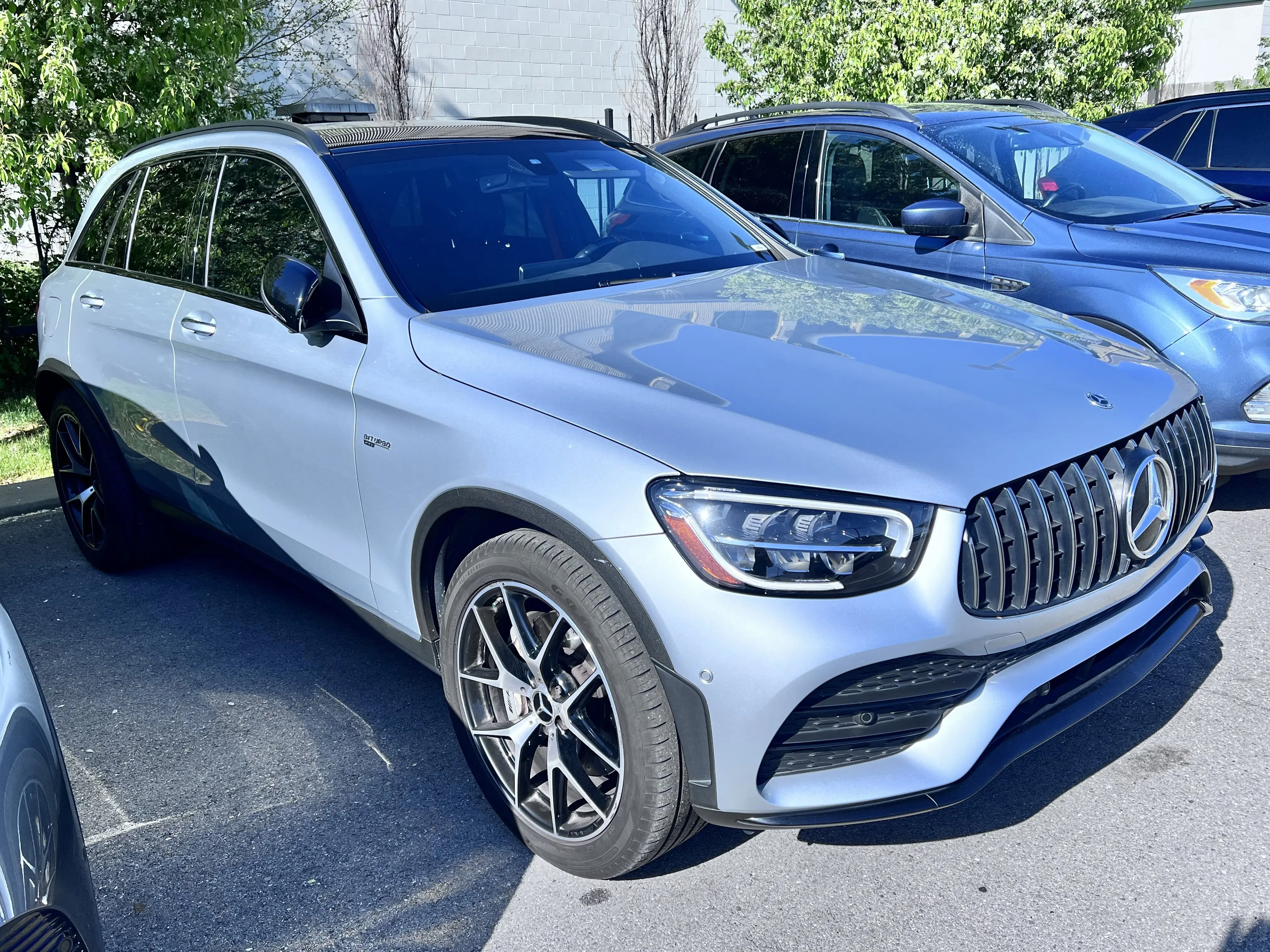 Used 2021 Mercedes-Benz GLC AMG GLC43 with VIN W1N0G6EB8MF996684 for sale in Farmington, UT