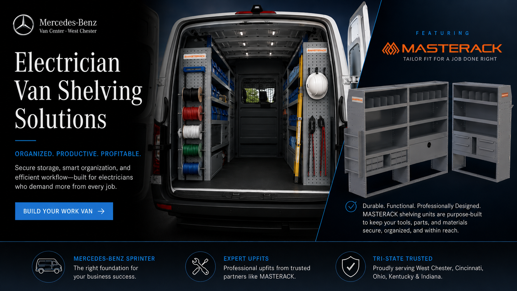 Electrician Van Shelving