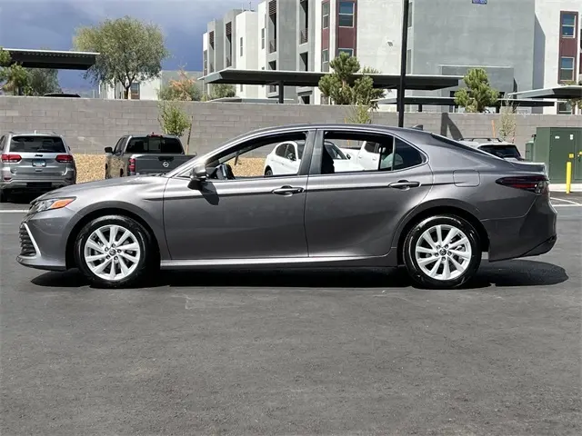 Used 2022 Toyota Camry LE with VIN 4T1C11AK8NU705656 for sale in Las Vegas, NV