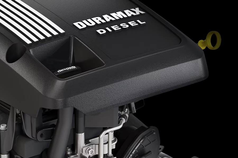 2026 Chevy Silverado Duramax Diesel Engine Cutaway Closeup