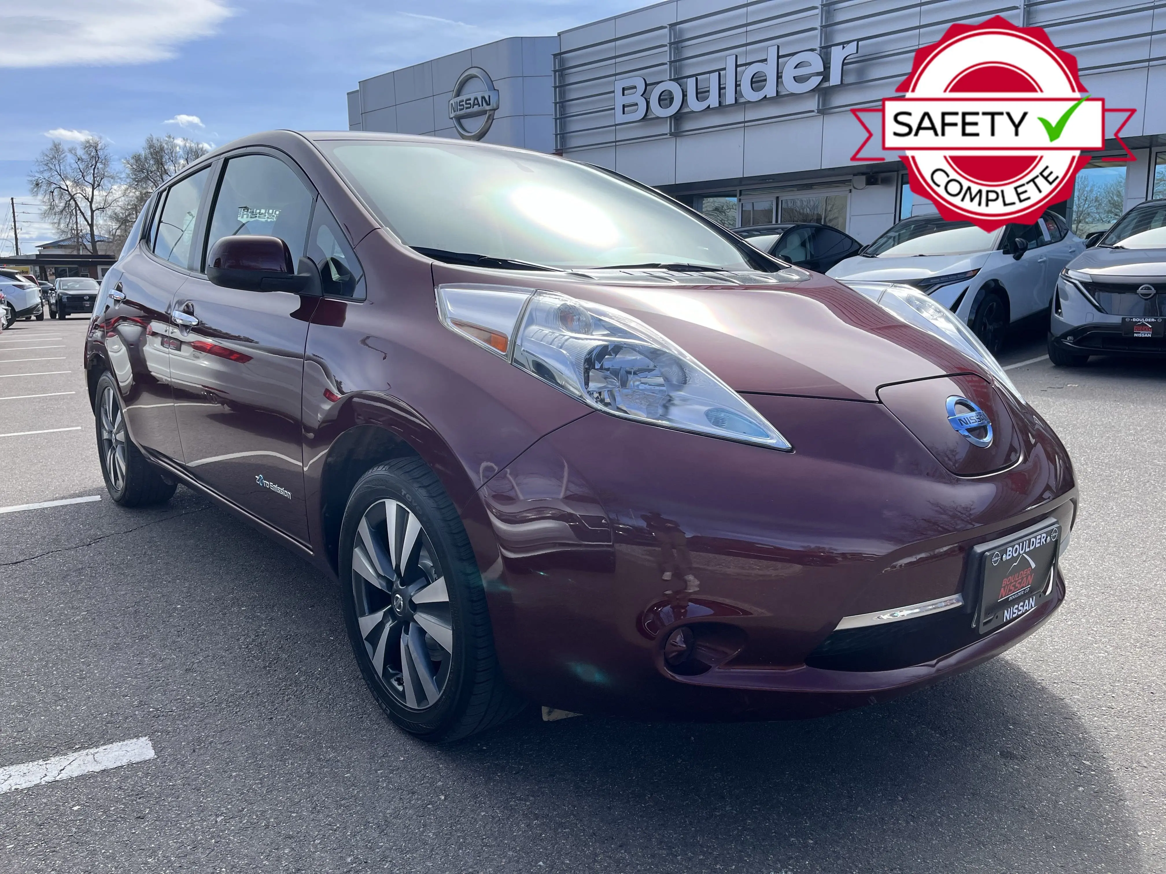 Used 2017 Nissan LEAF SV with VIN 1N4BZ0CP4HC309090 for sale in Boulder, CO