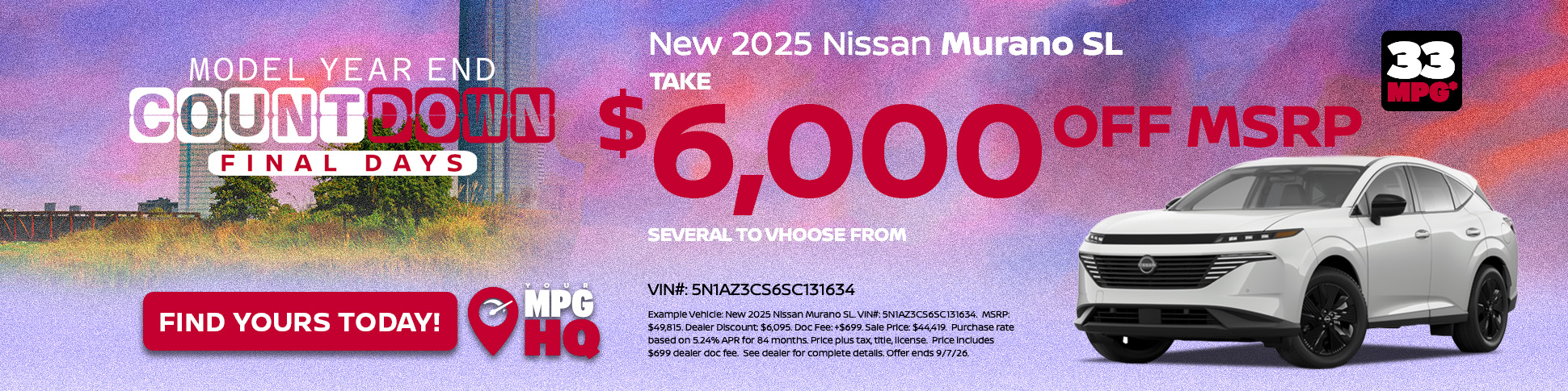 New 2026 Nissan Murano