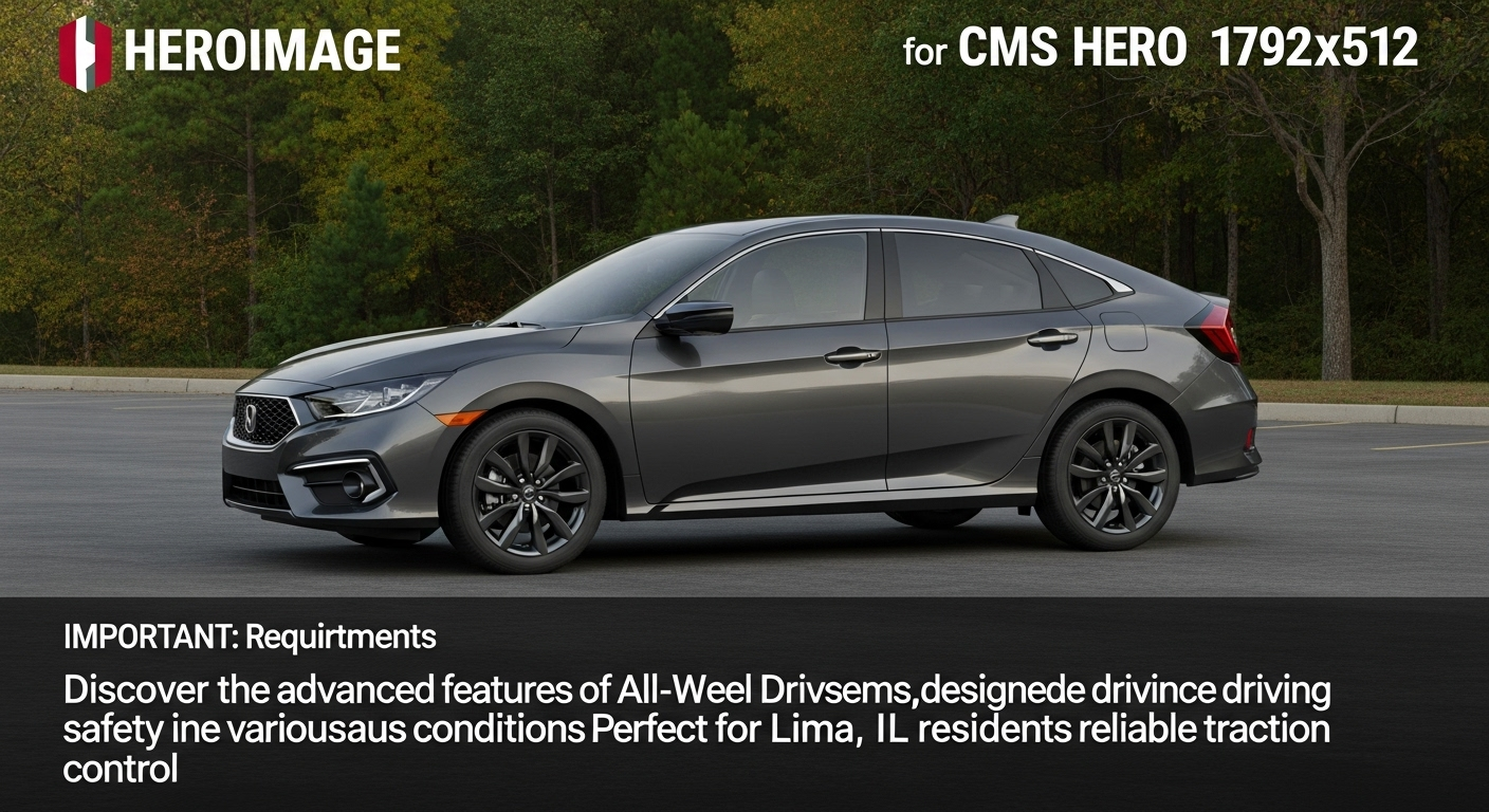 Discover the advanced features of Honda's All-Wheel Drive systems, designed to enhance driving performance and safety in various conditions. Perfect for Lima, IL residents seeking reliable traction and control.
