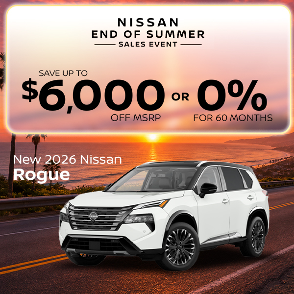 New 2026 Nissan Rogue 