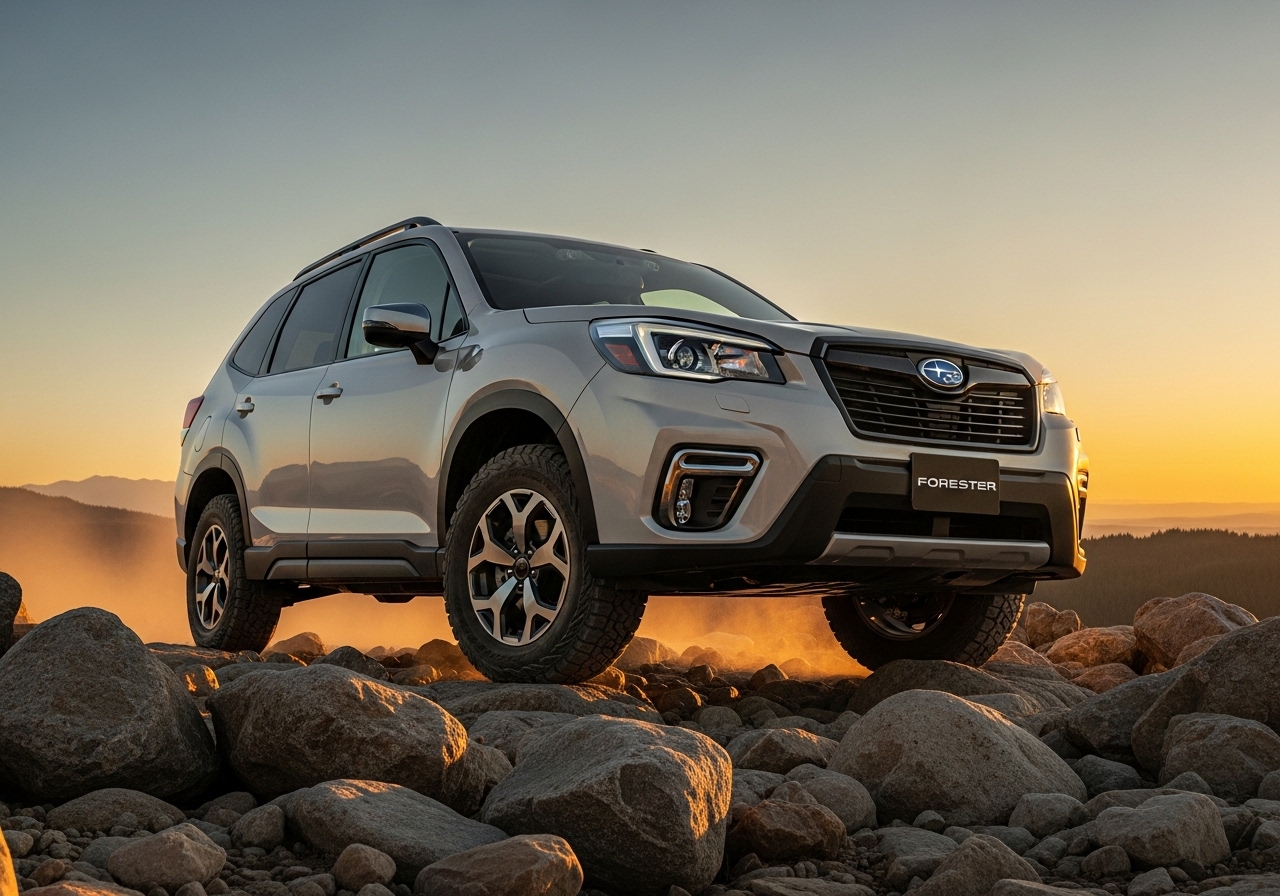 歷代 Subaru Forester 車型一字排開