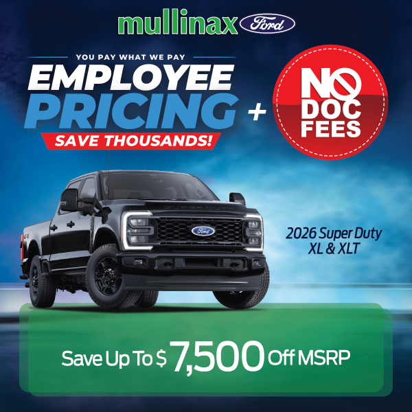 2026 Super Duty XL & XLT: Save up to $7,500 off MSRP