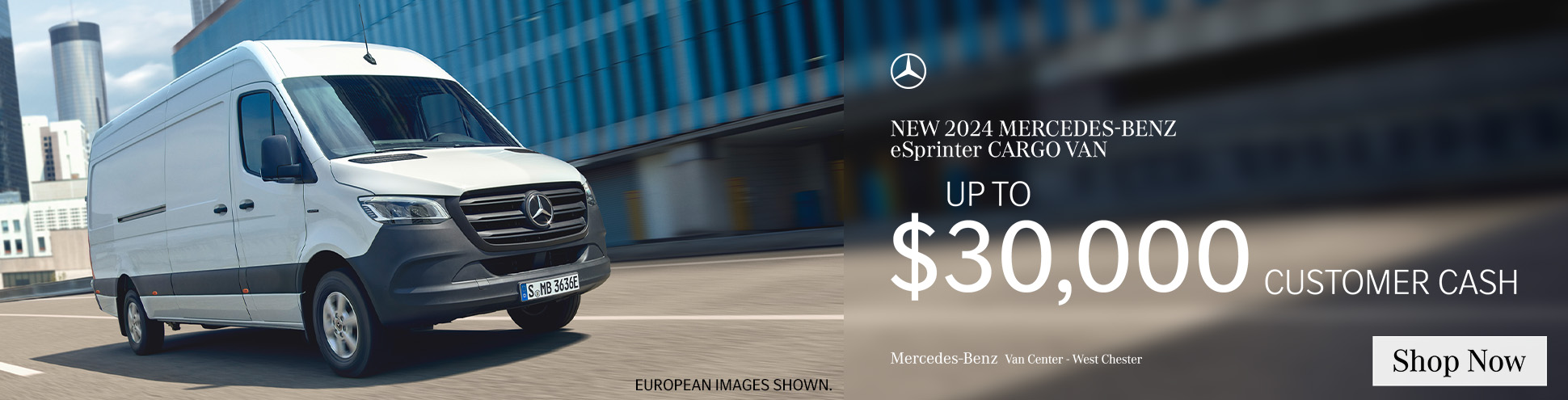 New 2024 Mercedes-Benz eSprinter Cargo Van 