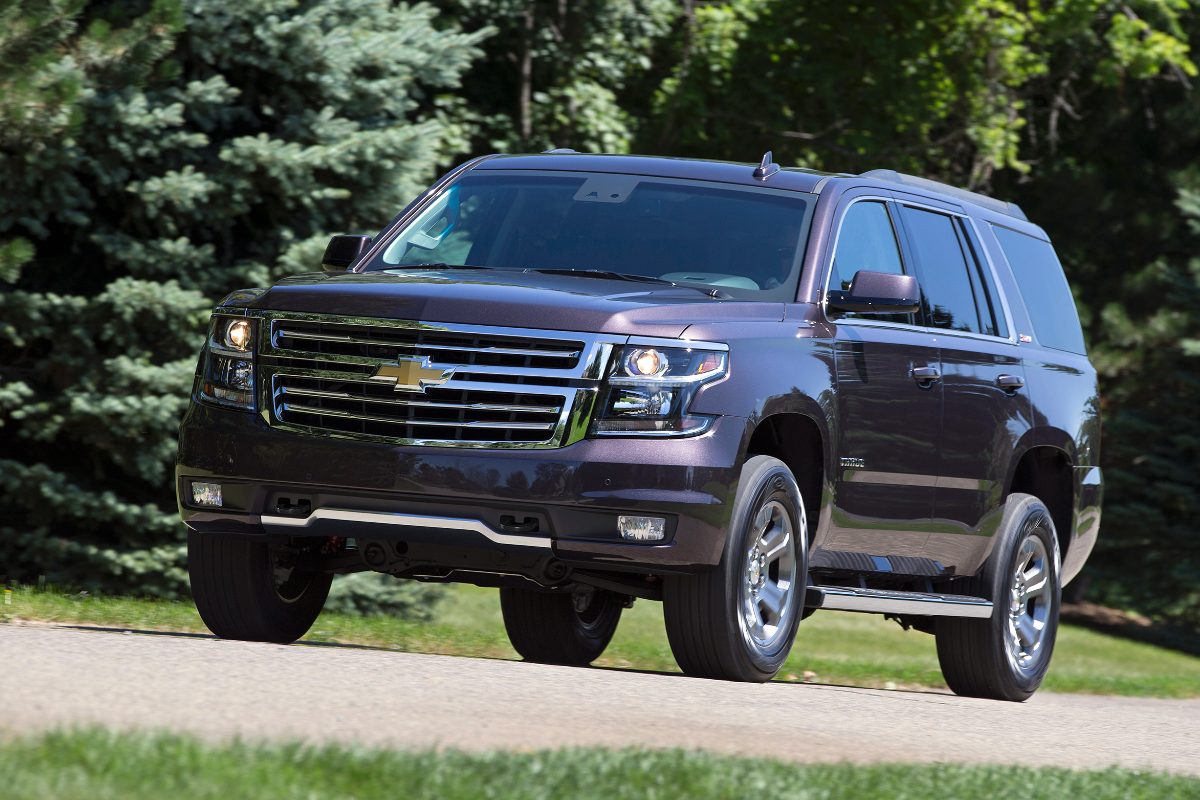 2015 Chevrolet Tahoe Exterior Driver Side Front Angle