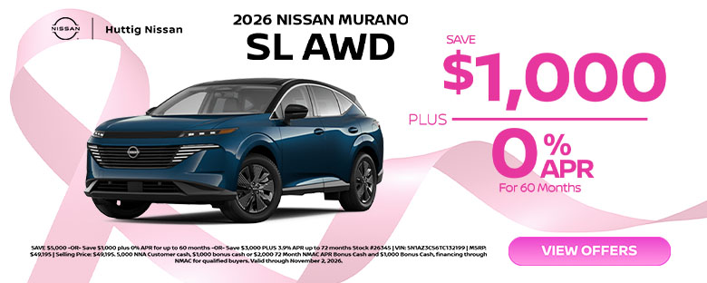 2026 Nissan Murano SL AWD