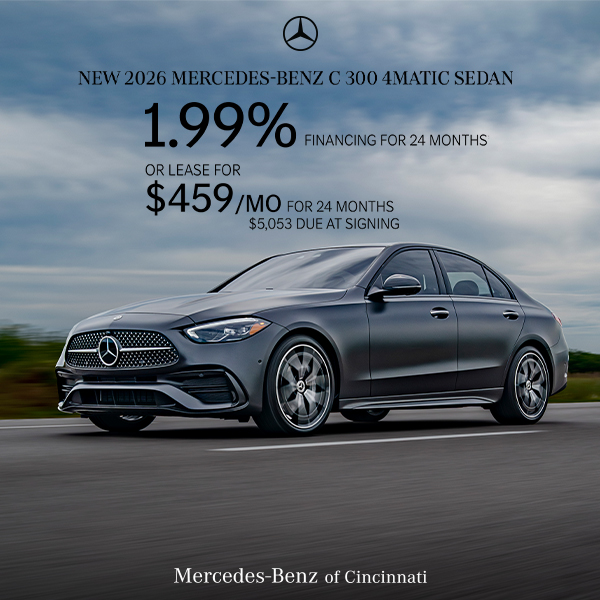 New 2026 Mercedes-Benz C 300 4MATIC Sedan