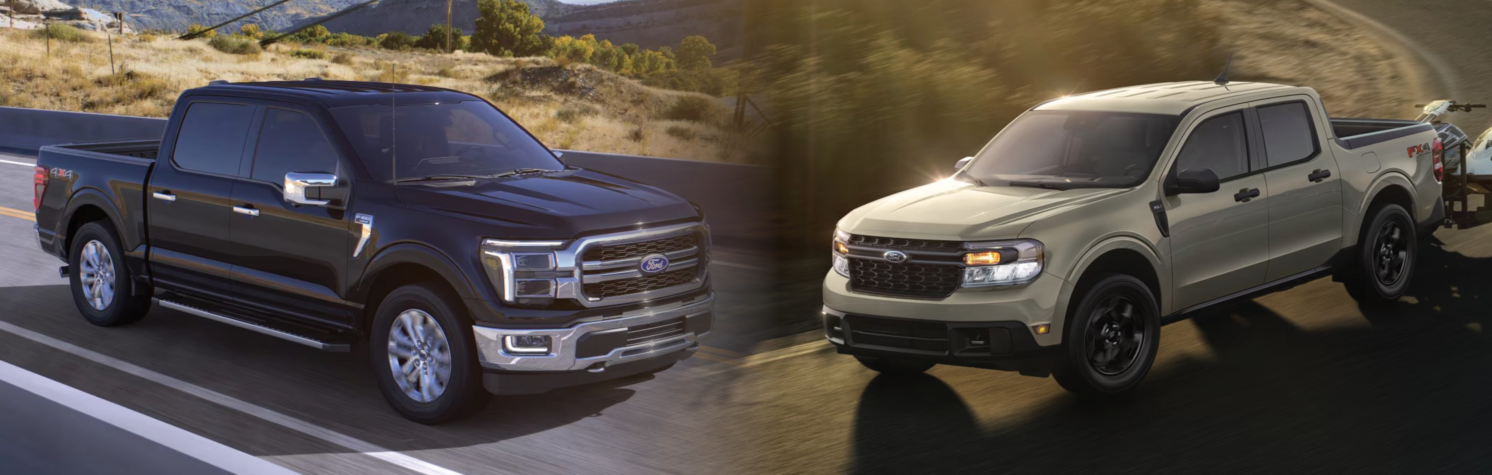 2024 Ford F-150 vs 2024 Ford Maverick