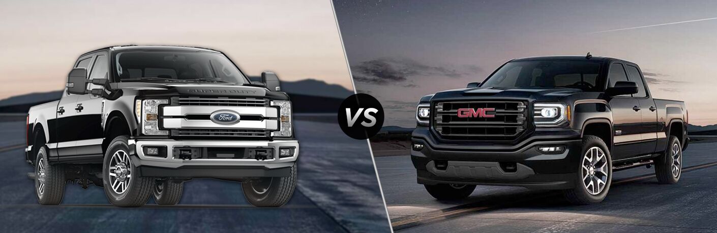 2018 Ford F-350 Super Duty vs 2018 GMC Sierra 3500