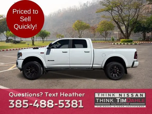 Used 2020 RAM Ram 2500 Pickup Laramie with VIN 3C6UR5FJ6LG135432 for sale in South Jordan, UT