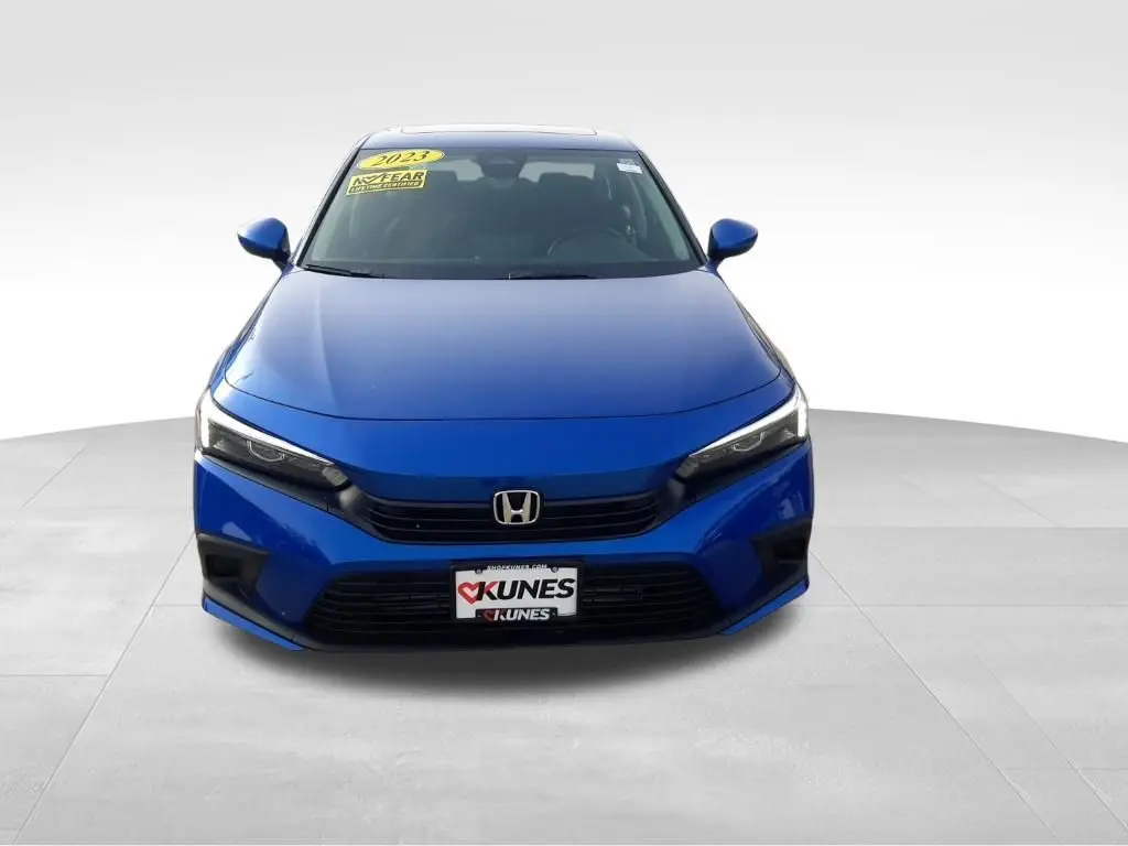 Used 2023 Honda Civic EX with VIN 2HGFE1F76PH314619 for sale in Quincy, IL