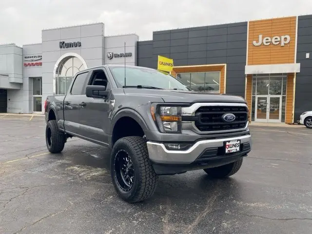 Used 2023 Ford F-150 XLT with VIN 1FTFW1E83PKD46653 for sale in Sterling, IL
