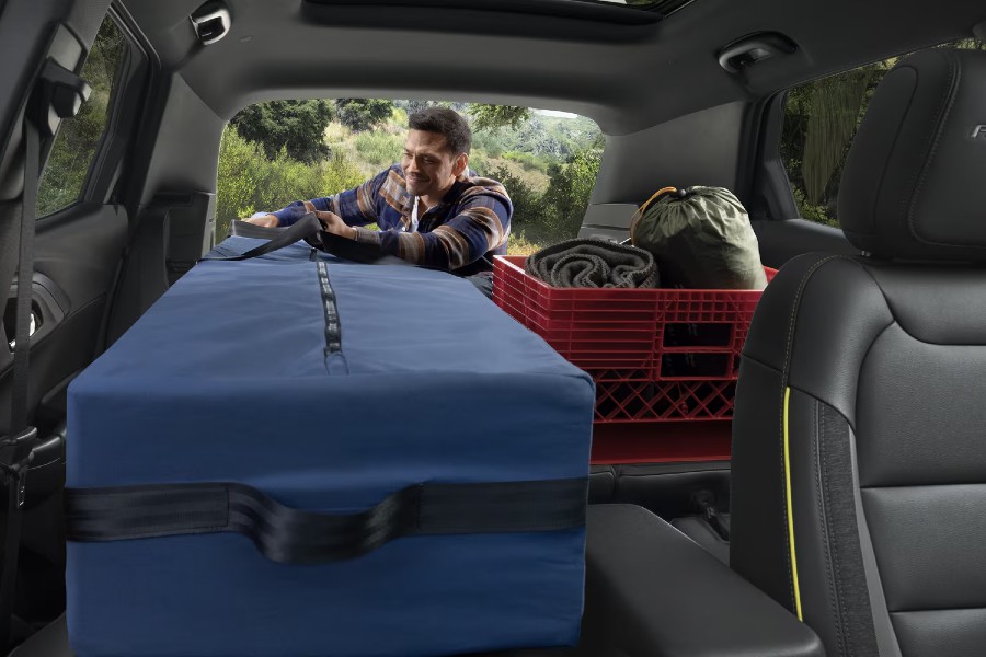 2026 Chevy Trailblazer Interior Cabin Cargo Area with Fold-Flat Front Passenger Seat for Long Object