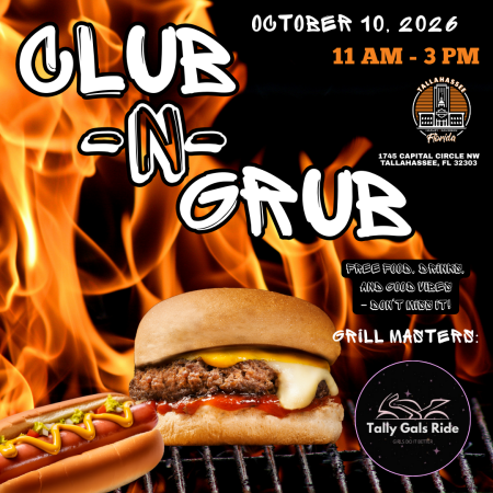 Club -n- Grub with Tally Gals Ride