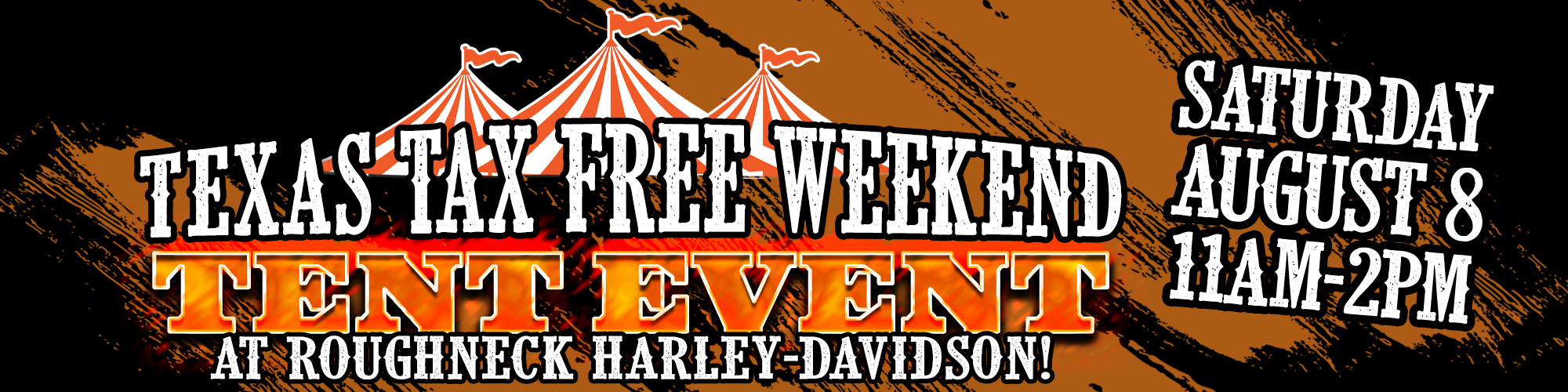 Tax Free Tent Event