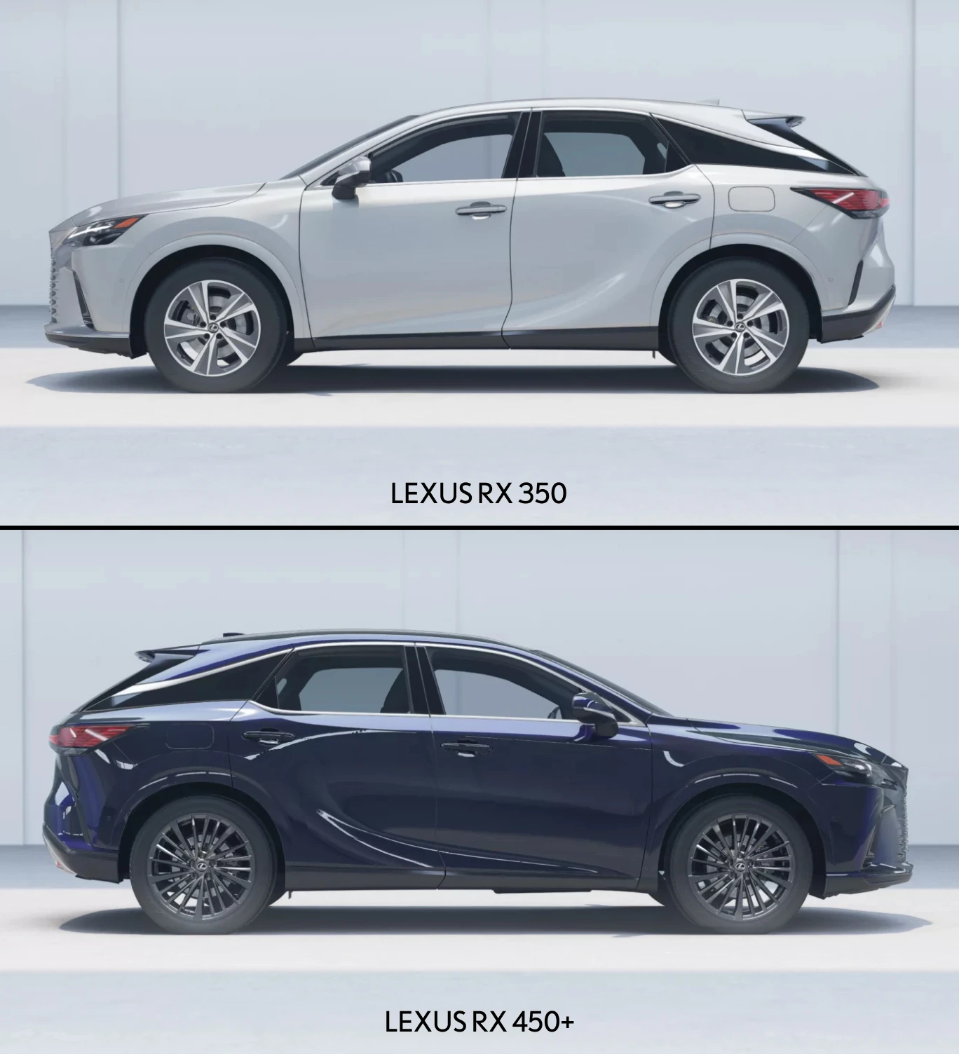 Lexus RX 350 and RX 450h+ Features