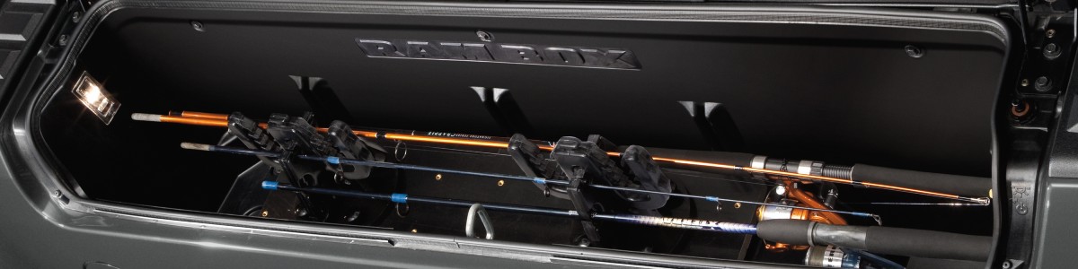 2013 RAM 1500 RAMBox Used for Fishing Rods
