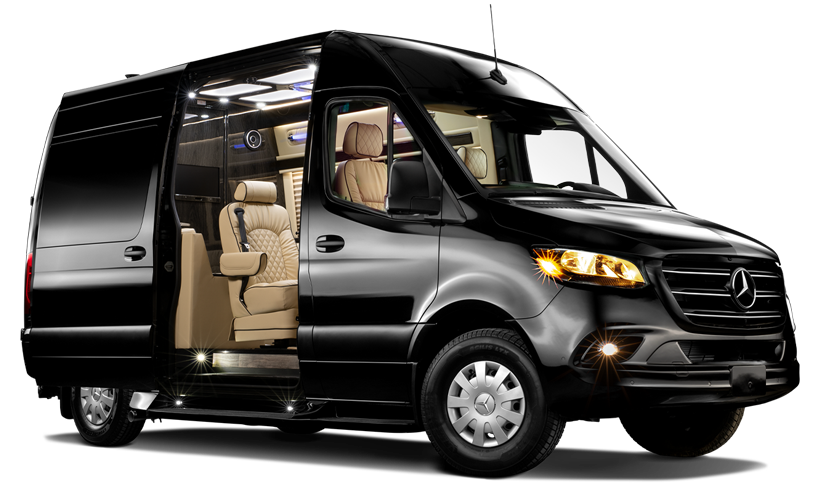 Ultimate Toys luxury sprinter - front view