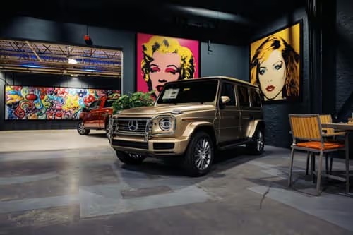 Gold Mercedes-Benz SUV near me PA